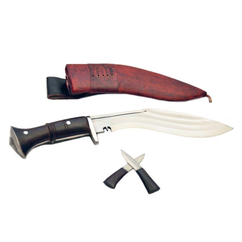 10 Inch kukri three chirras(fullers)
