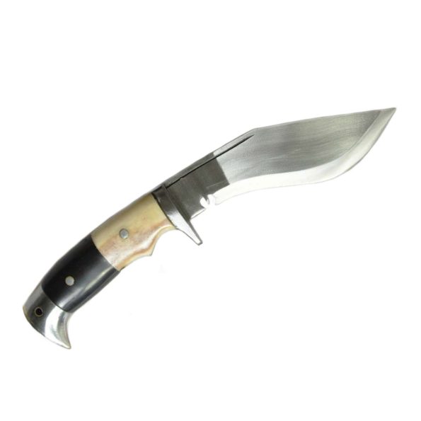 6 Inch Hand Forged Blade American Eagle Bone and Horn Handle Khukuri