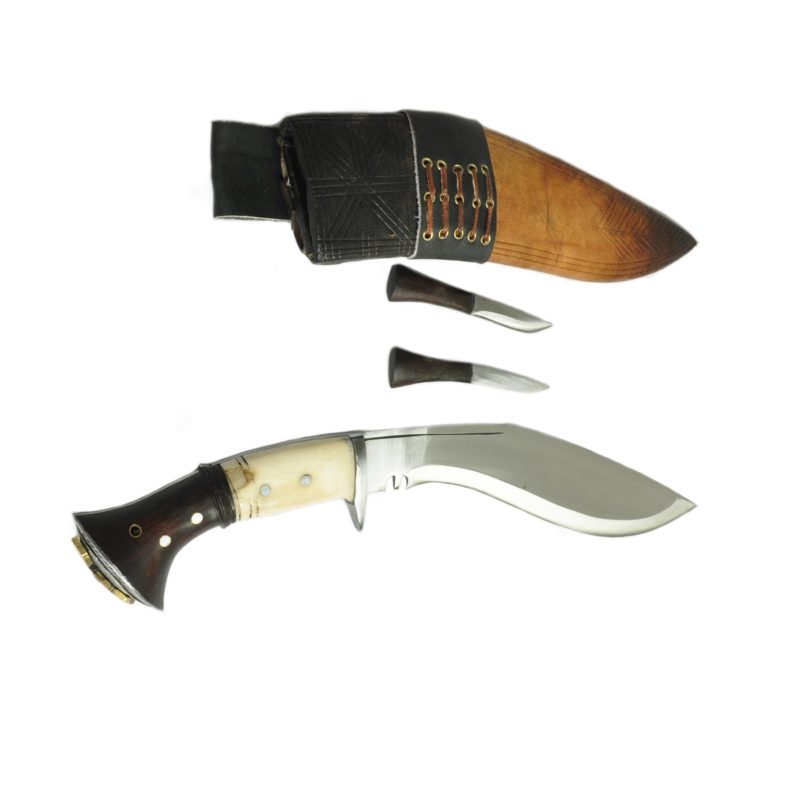 12 Inch Itihass Wood and Bone Handle Kukri