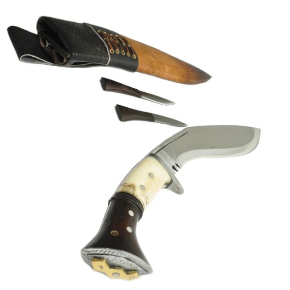 12 Inch Itihass Wood and Bone Handle Kukri