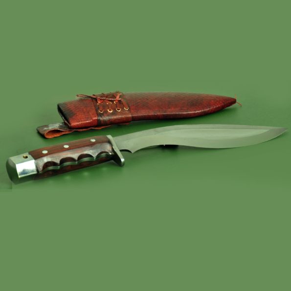 6 Inch Hand Forged Hunting Gripper Blocker Handle Kukri