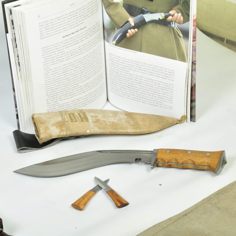10 Inch Iraqi Operation Gripper Blocker Handle Kukri