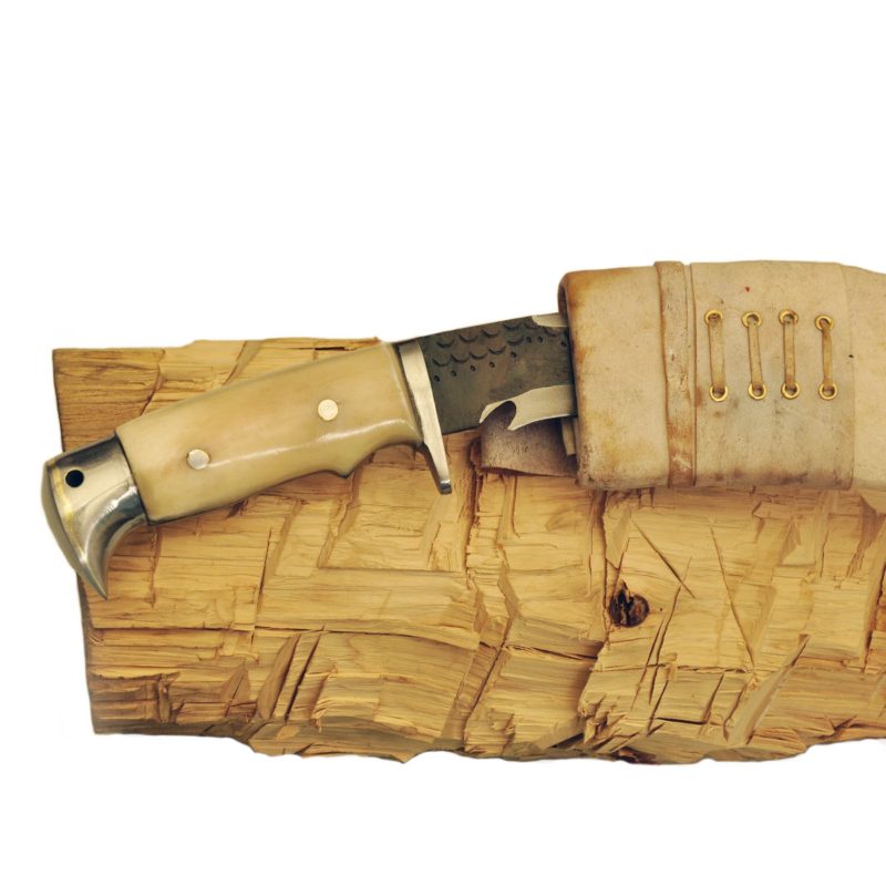 6 Inch Dragon Eagle khukuri Bone Handle