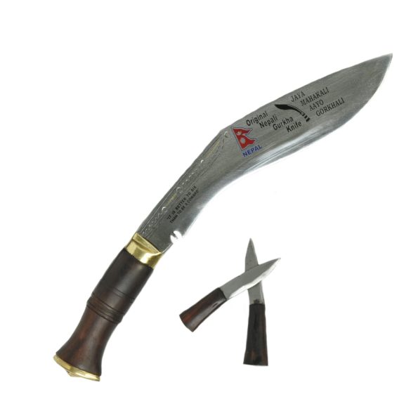 10 Inch Dhankute Engraved Kukri