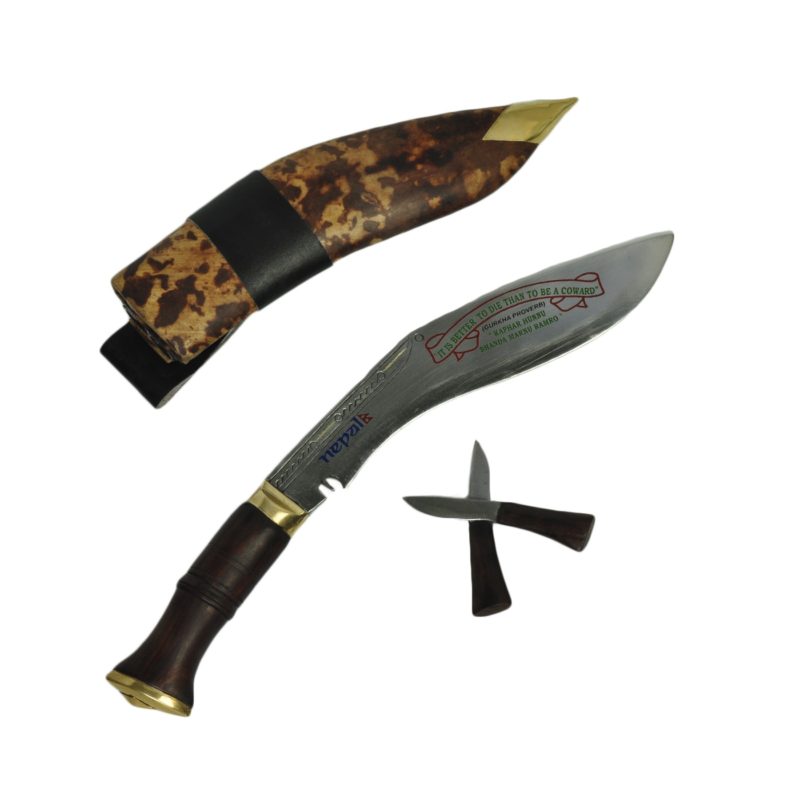 10 Inch Dhankute Engraved Kukri