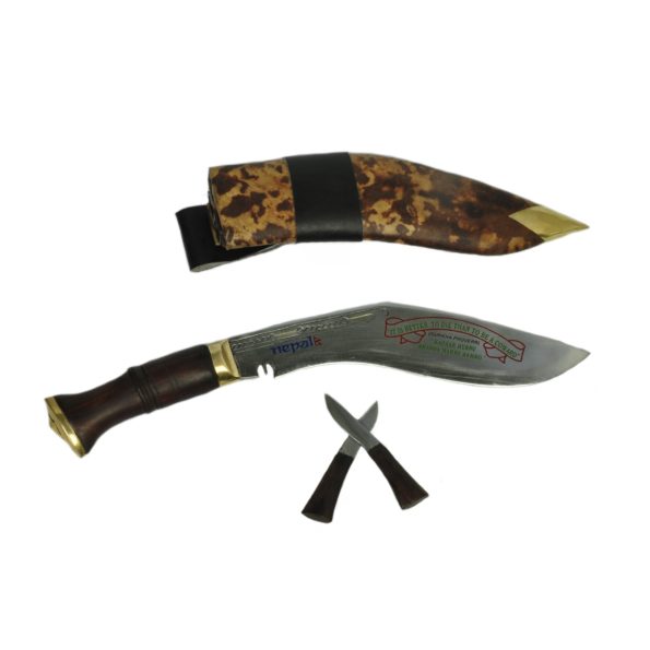 10 Inch Dhankute Engraved Kukri
