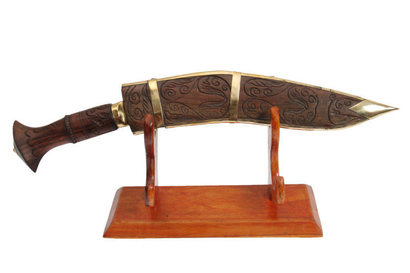 10 Inch Dhankutte Khukri With Wooden Sheath