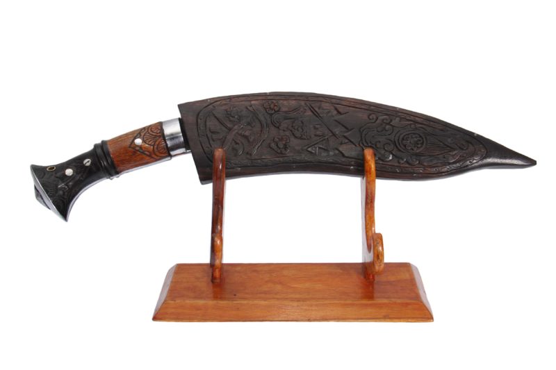 5 chira khukri with wooden sheath