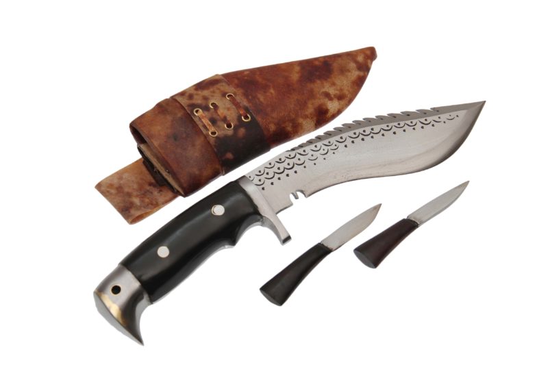6 Inch American Eagle Wooden Handle Dragon Khukri